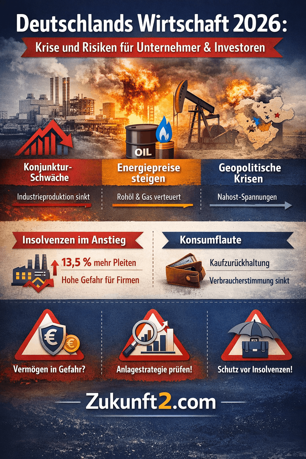 Wirtschaft März 2026 Infografik Wirtschaft März 2026 Infografik