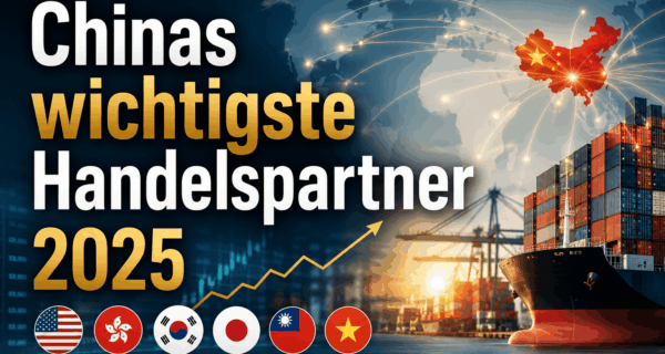 Chinas wichtigste Handelspartner 2025